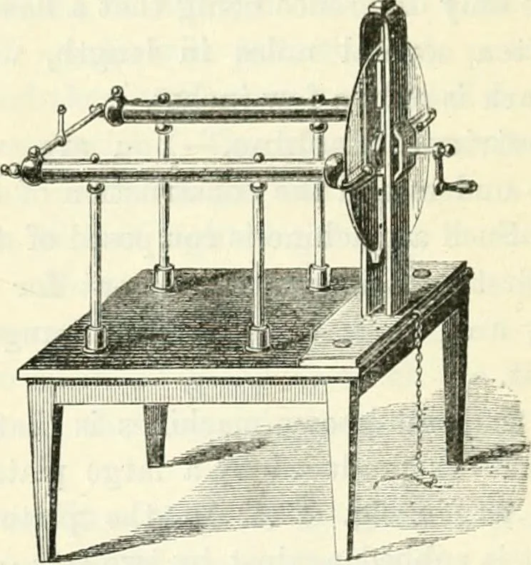 An illustration from Physics, 1884, leaf 103