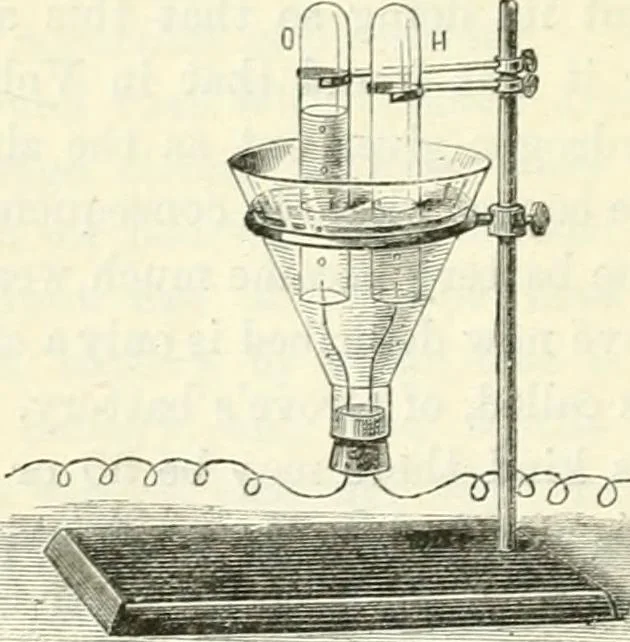 An illustration from Physics, 1884, leaf 111