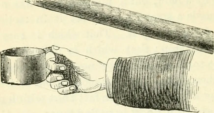 An illustration from Physics, 1884, leaf 13