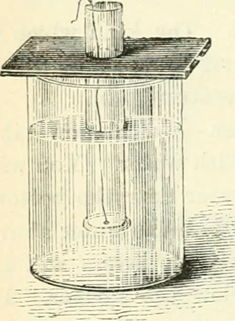 An illustration from Physics, 1884, leaf 37