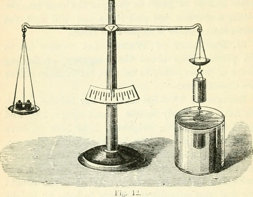 An illustration from Physics, 1884, leaf 39
