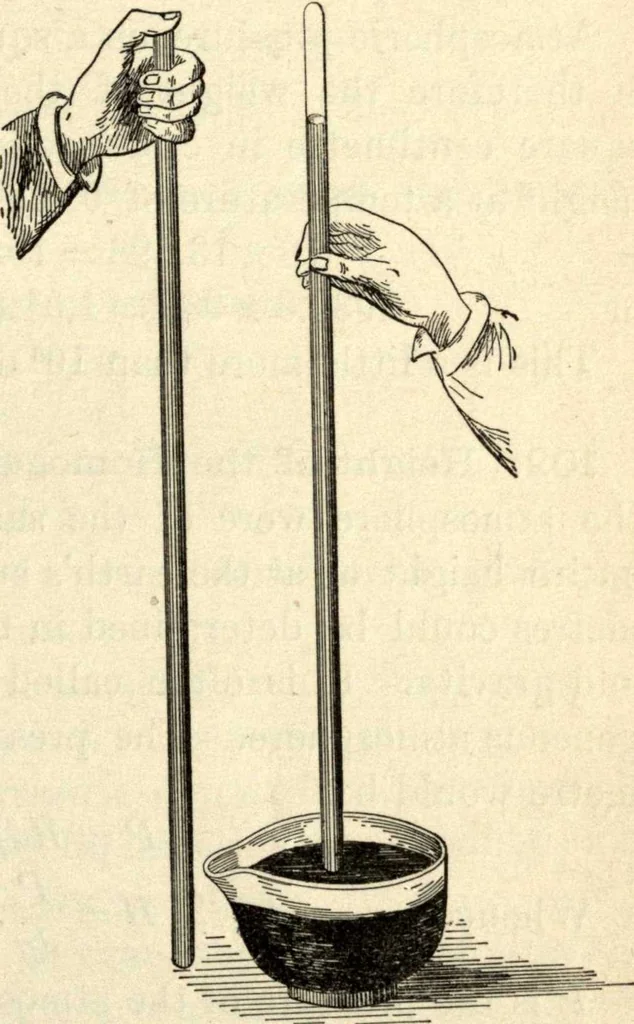 An illustration from Physics for university students, 1896, leaf 138