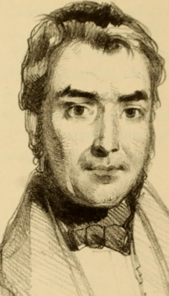 An illustration from The physiognomy of mental diseases, 1838, leaf 111