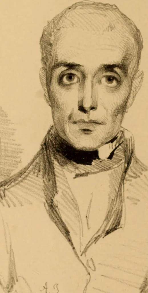 An illustration from The physiognomy of mental diseases, 1838, leaf 123