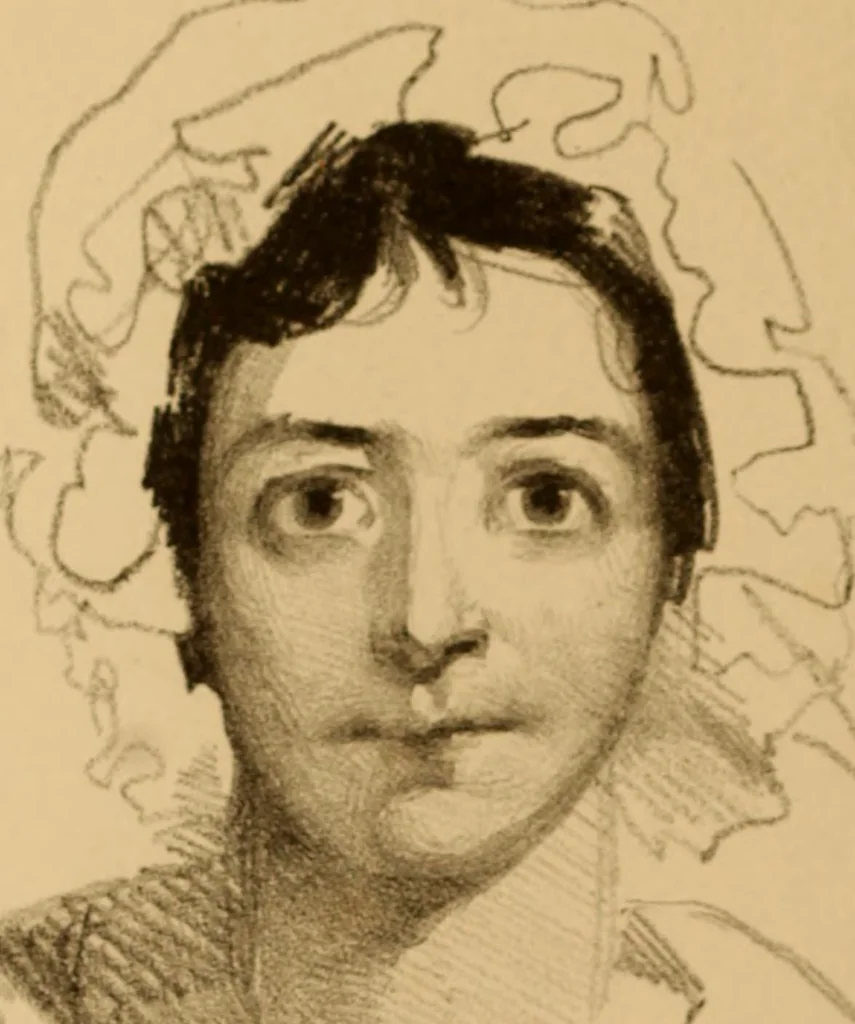 An illustration from The physiognomy of mental diseases, 1838, leaf 135