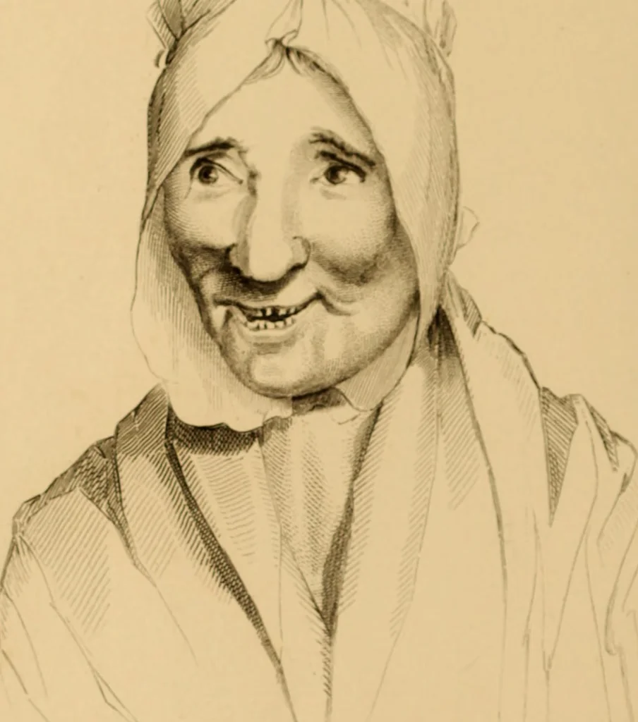 An illustration from The physiognomy of mental diseases, 1838, leaf 151