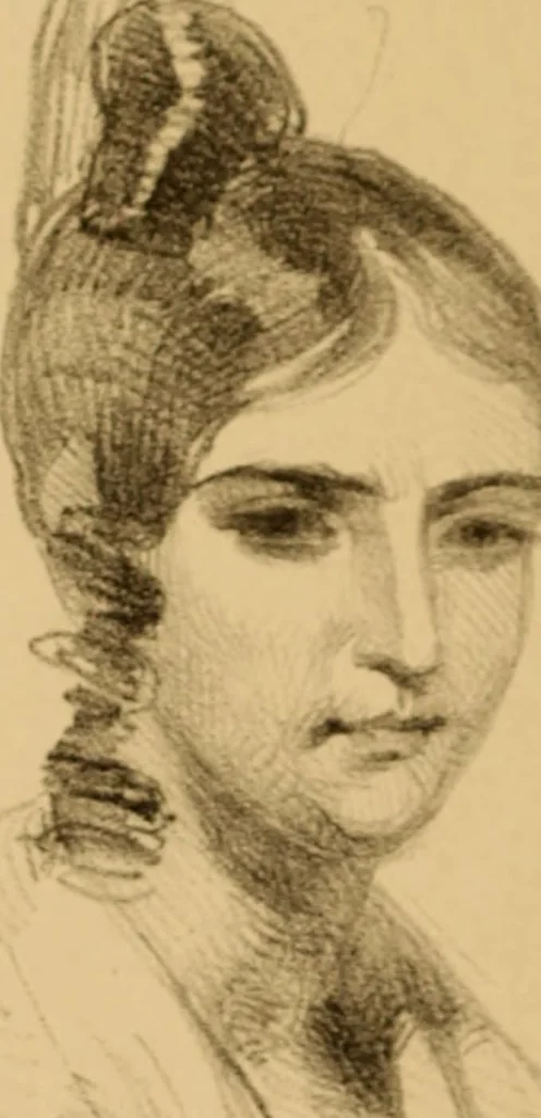 An illustration from The physiognomy of mental diseases, 1838, leaf 197