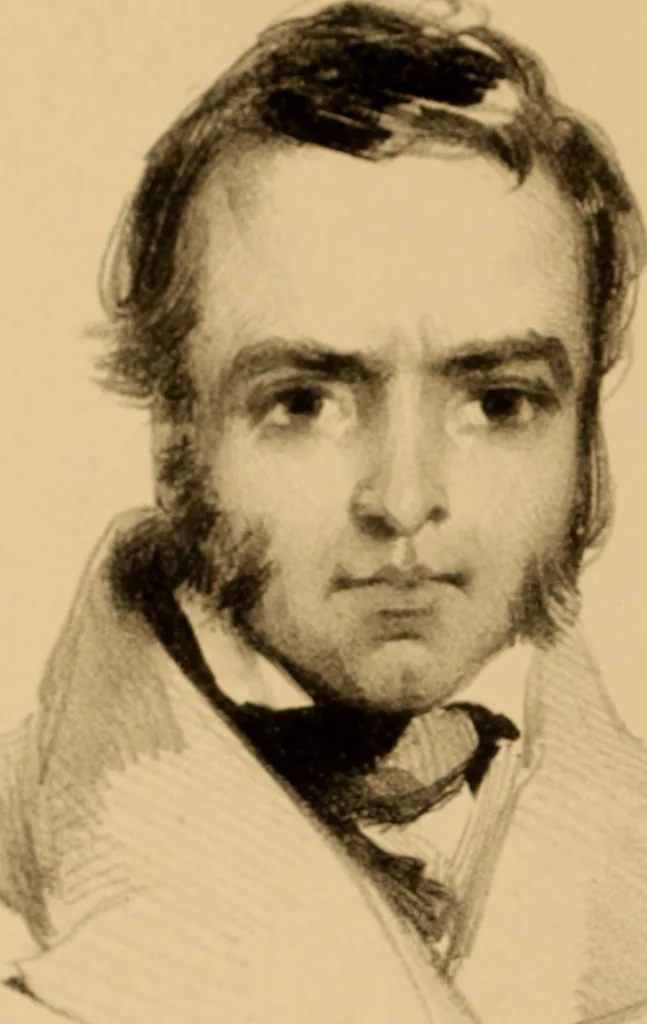 An illustration from The physiognomy of mental diseases, 1838, leaf 21