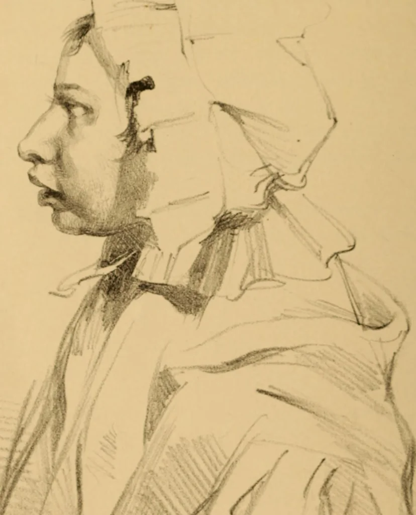 An illustration from The physiognomy of mental diseases, 1838, leaf 323