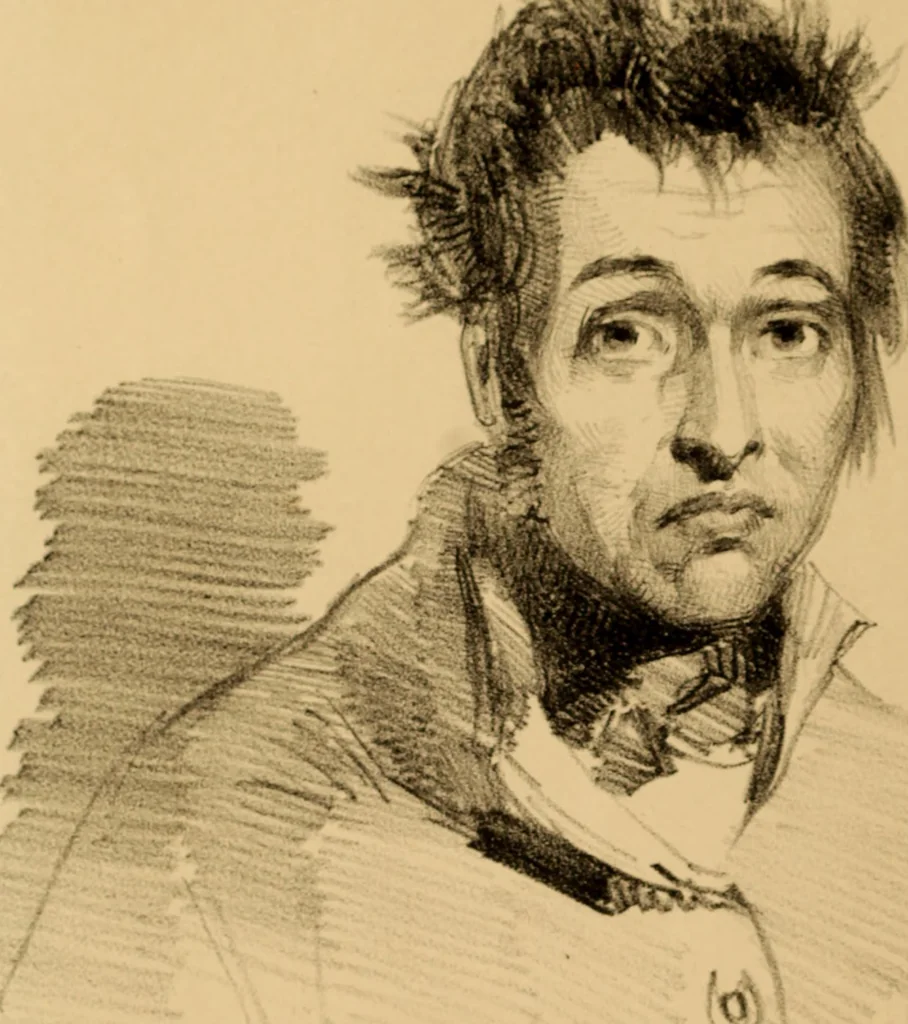 An illustration from The physiognomy of mental diseases, 1838, leaf 331