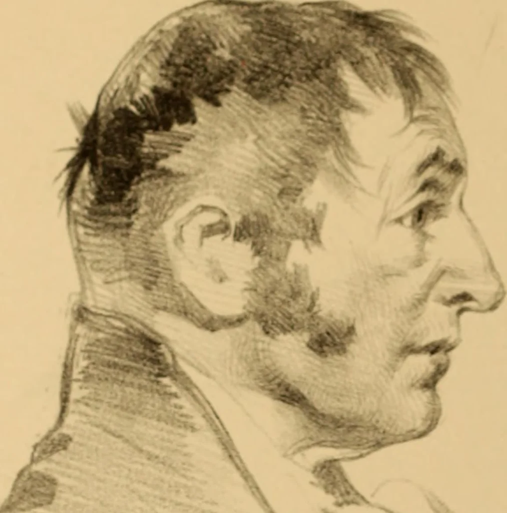 An illustration from The physiognomy of mental diseases, 1838, leaf 363