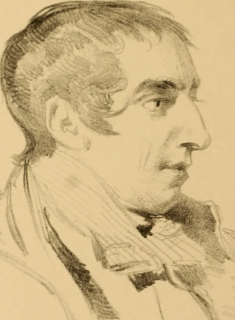 An illustration from The physiognomy of mental diseases, 1838, leaf 421