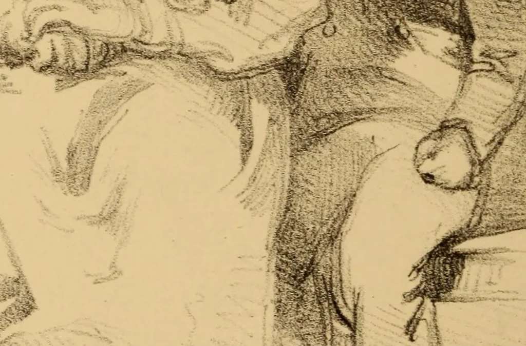 An illustration from The physiognomy of mental diseases, 1838, leaf 441