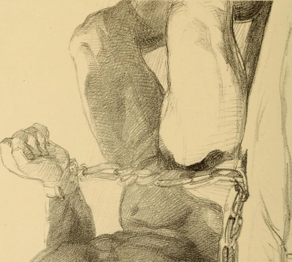 An illustration from The physiognomy of mental diseases, 1838, leaf 467
