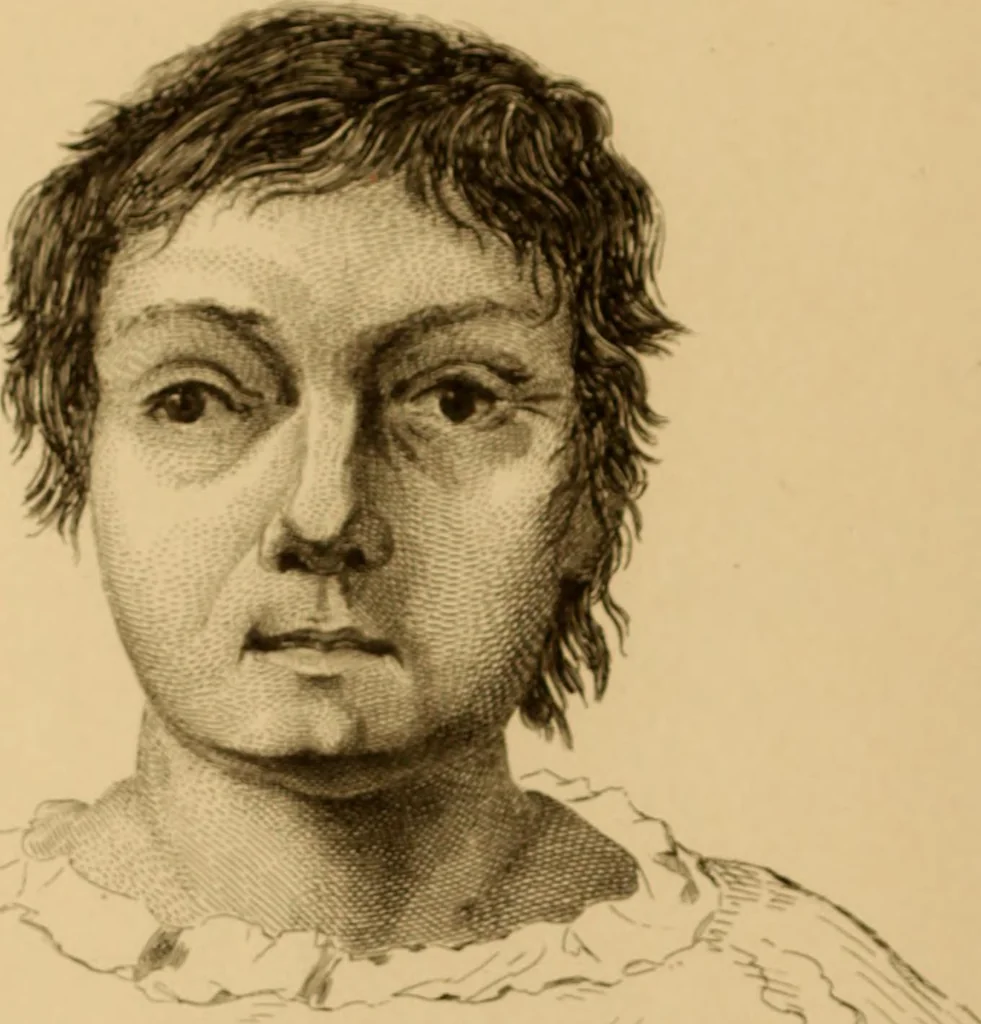 An illustration from The physiognomy of mental diseases, 1838, leaf 97