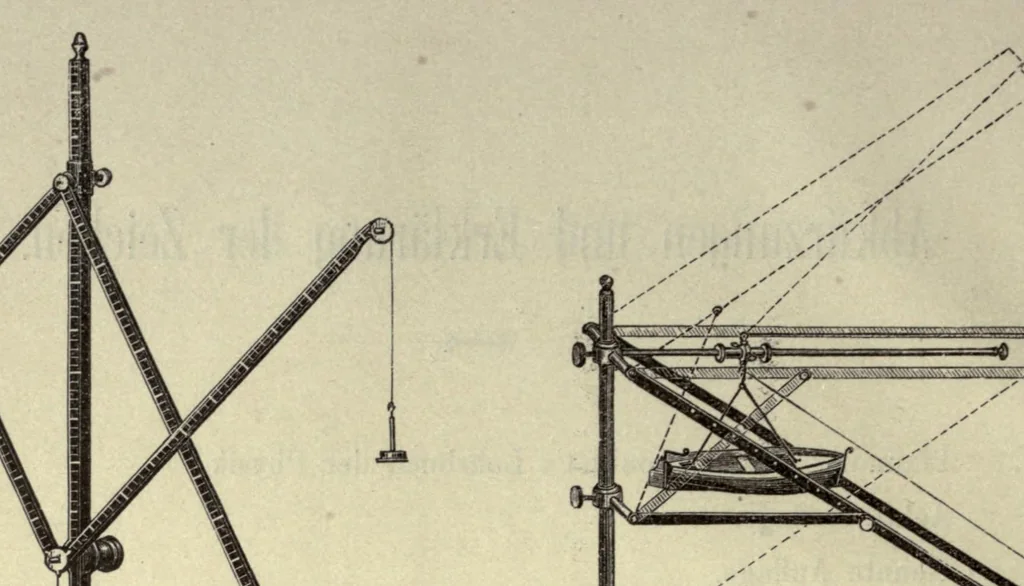 An illustration from Physikalische apparate, chemische instrumente und geratschaften, 1887, leaf 12