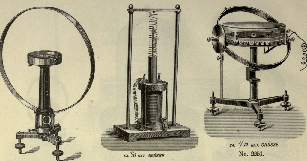 An illustration from Physikalische apparate, chemische instrumente und geratschaften, 1887, leaf 130