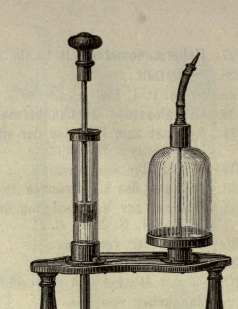 An illustration from Physikalische apparate, chemische instrumente und geratschaften, 1887, leaf 46