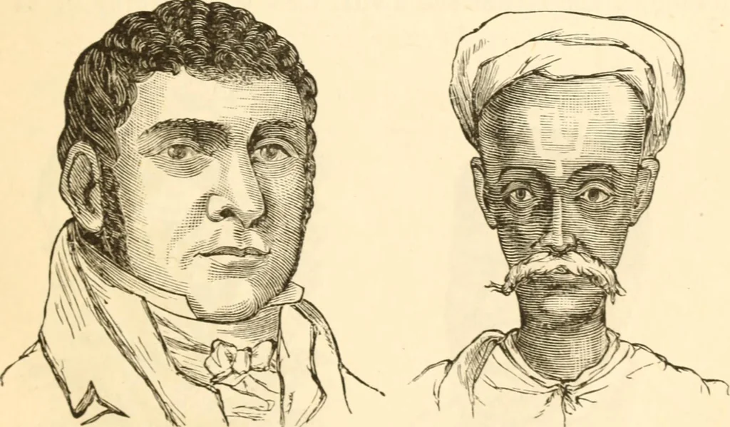 An illustration from Physiognomy illustrated ; or, Nature's revelations of character : a description of the mental, moral, and volitive dispositions of mankind, as manifested in the human form and countenance, 1891, leaf 156