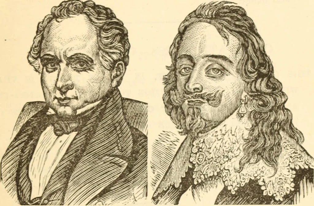 An illustration from Physiognomy illustrated ; or, Nature's revelations of character : a description of the mental, moral, and volitive dispositions of mankind, as manifested in the human form and countenance, 1891, leaf 188