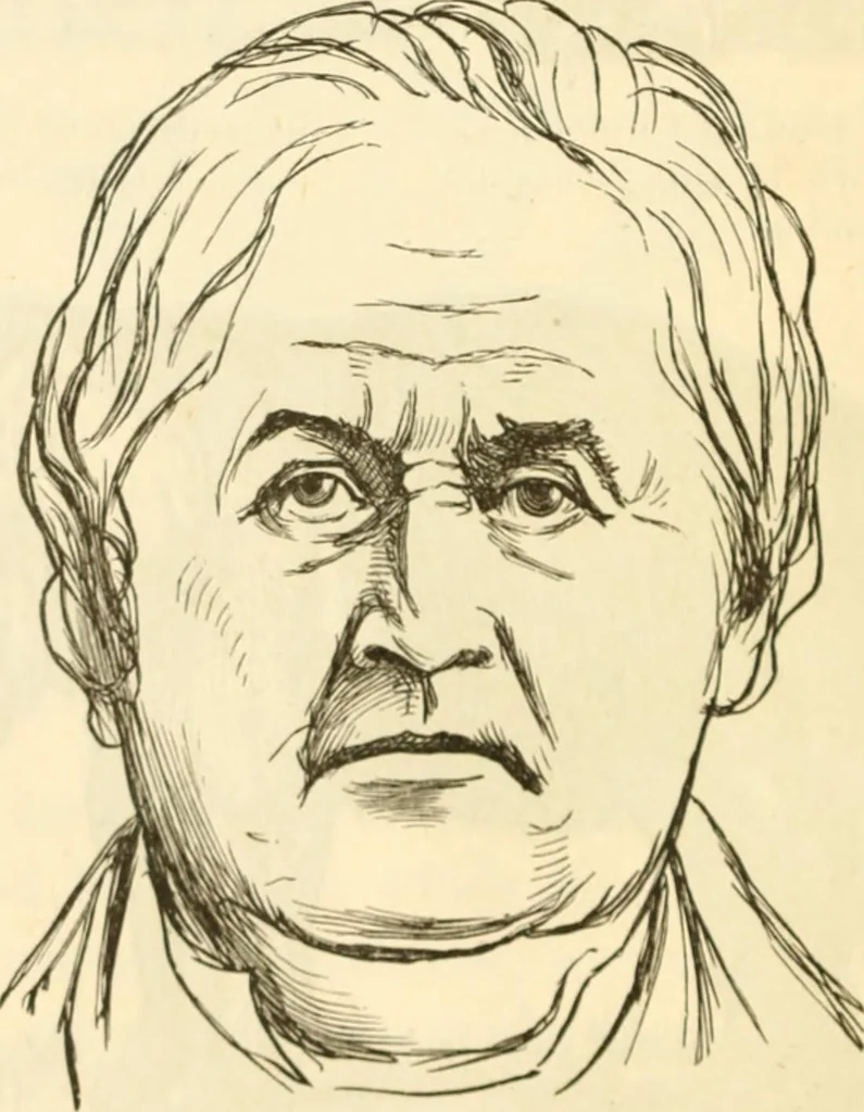 An illustration from Physiognomy illustrated ; or, Nature's revelations of character : a description of the mental, moral, and volitive dispositions of mankind, as manifested in the human form and countenance, 1891, leaf 209