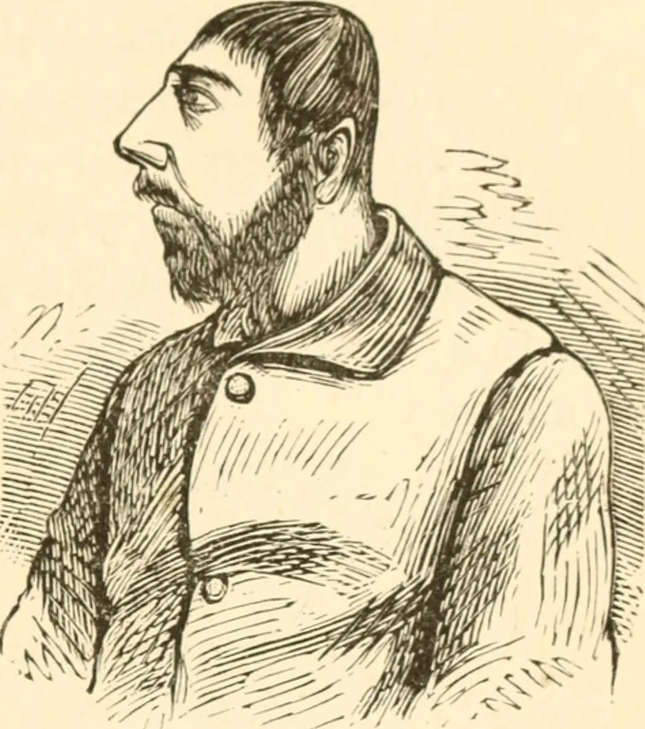 An illustration from Physiognomy illustrated ; or, Nature's revelations of character : a description of the mental, moral, and volitive dispositions of mankind, as manifested in the human form and countenance, 1891, leaf 220