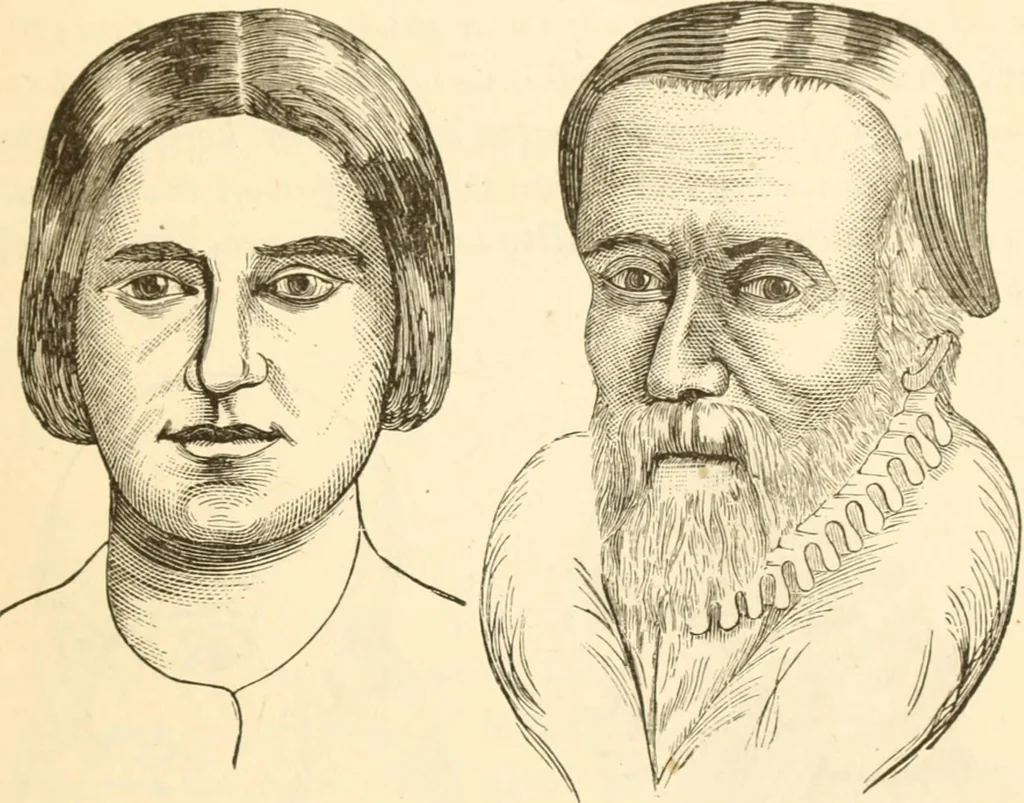 An illustration from Physiognomy illustrated ; or, Nature's revelations of character : a description of the mental, moral, and volitive dispositions of mankind, as manifested in the human form and countenance, 1891, leaf 222
