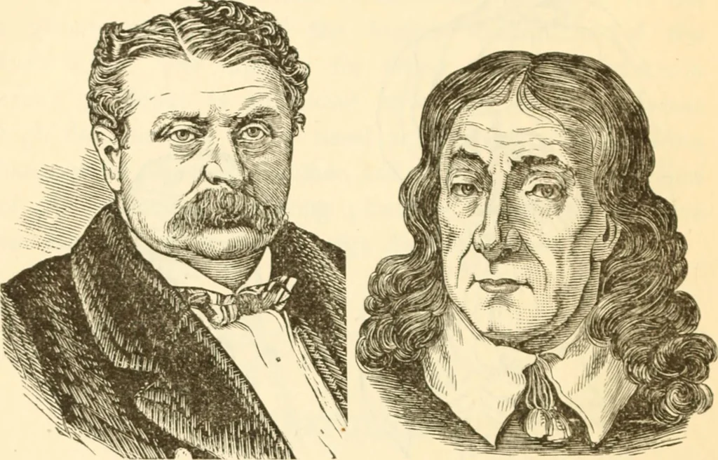 An illustration from Physiognomy illustrated ; or, Nature's revelations of character : a description of the mental, moral, and volitive dispositions of mankind, as manifested in the human form and countenance, 1891, leaf 247
