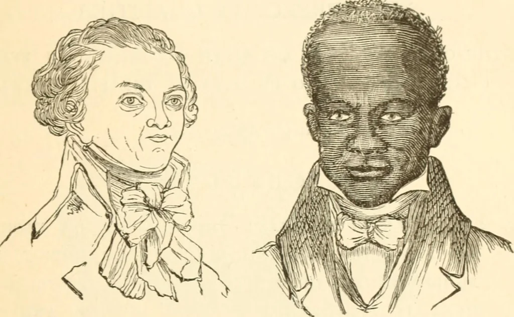 An illustration from Physiognomy illustrated ; or, Nature's revelations of character : a description of the mental, moral, and volitive dispositions of mankind, as manifested in the human form and countenance, 1891, leaf 266