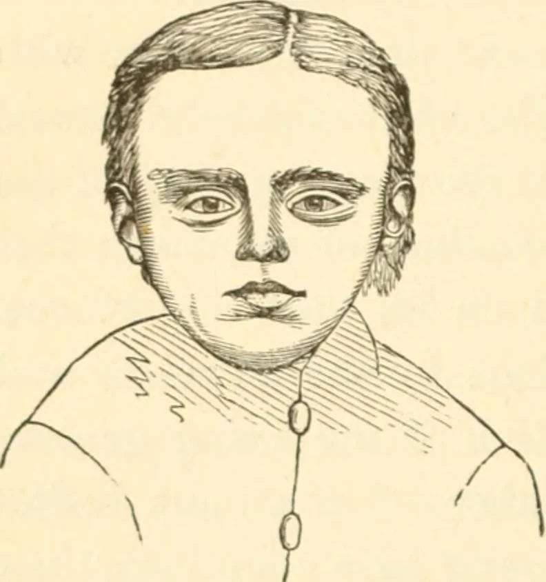 An illustration from Physiognomy illustrated ; or, Nature's revelations of character : a description of the mental, moral, and volitive dispositions of mankind, as manifested in the human form and countenance, 1891, leaf 309