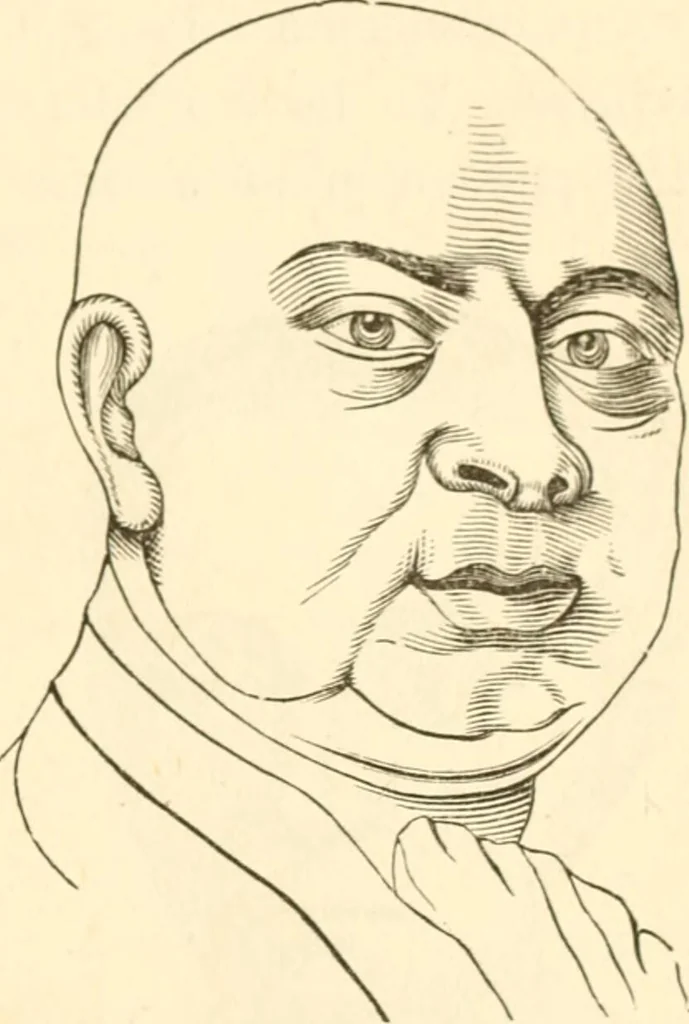 An illustration from Physiognomy illustrated ; or, Nature's revelations of character : a description of the mental, moral, and volitive dispositions of mankind, as manifested in the human form and countenance, 1891, leaf 318