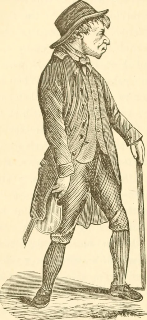 An illustration from Physiognomy illustrated ; or, Nature's revelations of character : a description of the mental, moral, and volitive dispositions of mankind, as manifested in the human form and countenance, 1891, leaf 401