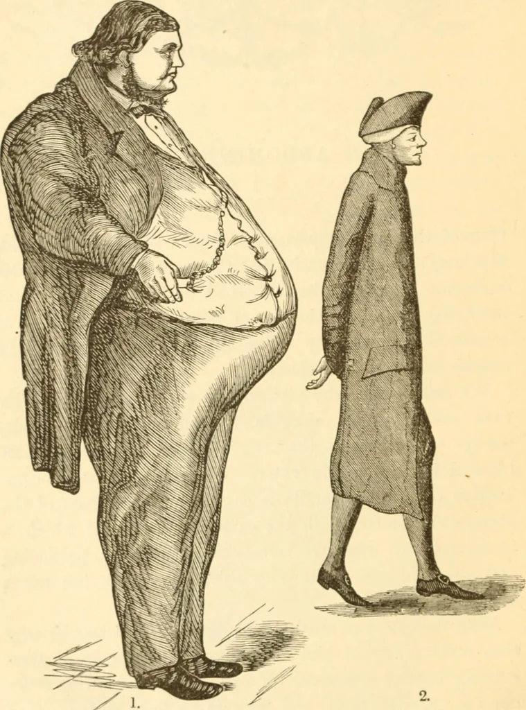 An illustration from Physiognomy illustrated ; or, Nature's revelations of character : a description of the mental, moral, and volitive dispositions of mankind, as manifested in the human form and countenance, 1891, leaf 73