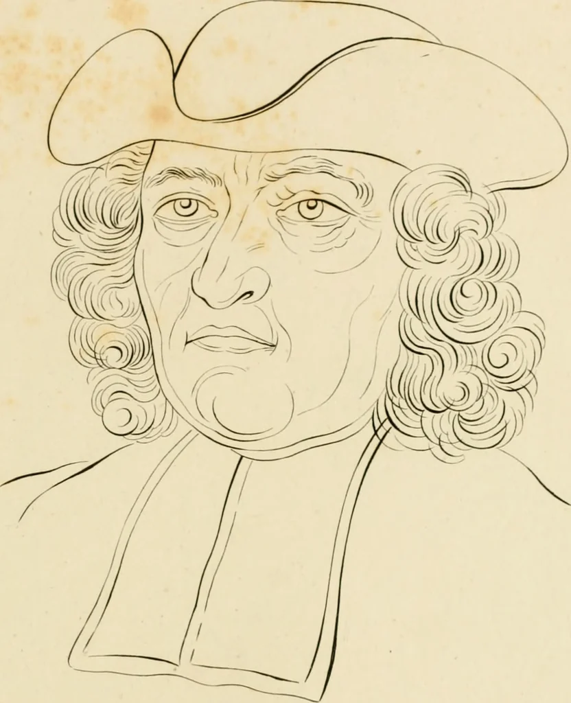 An illustration from Physiognomical sketches by Lavater, 1802, leaf 54