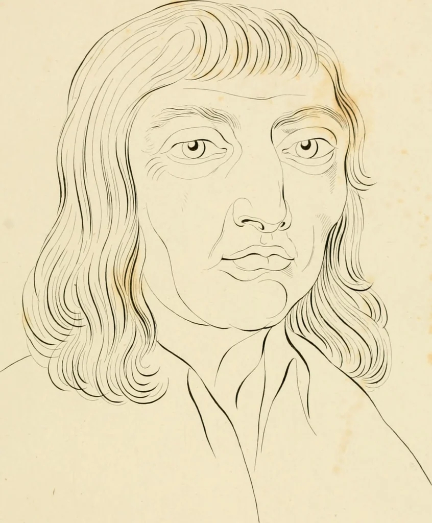 An illustration from Physiognomical sketches by Lavater, 1802, leaf 80