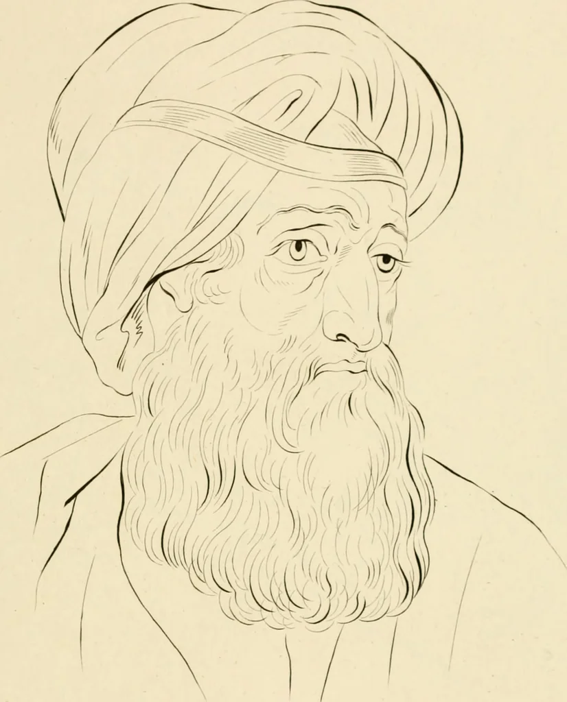 An illustration from Physiognomical sketches by Lavater, 1802, leaf 92