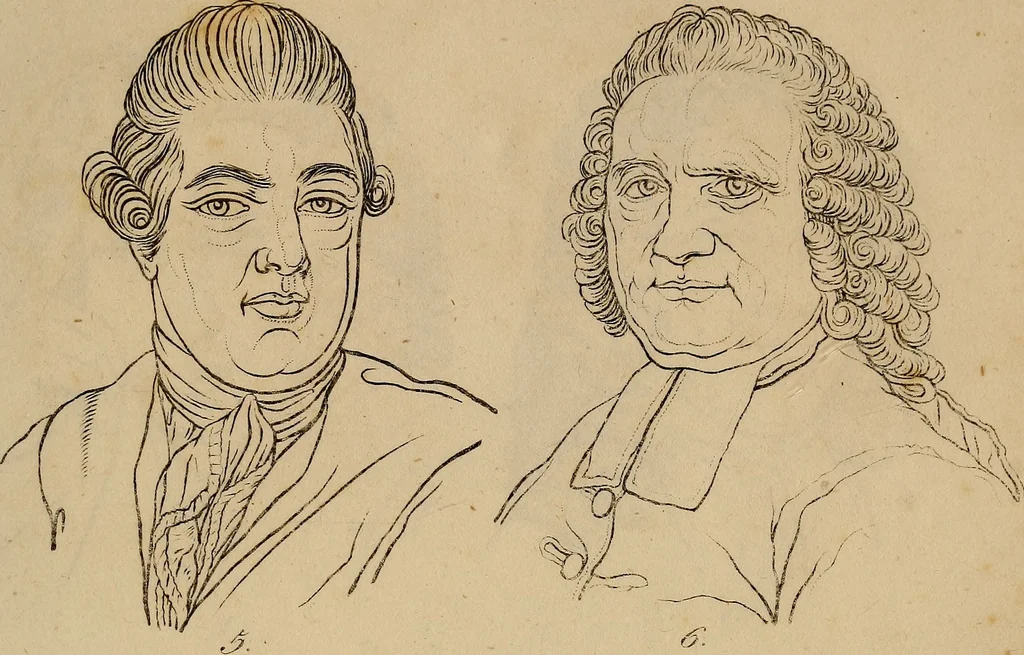 An illustration from Physiognomik. Zur Beförderung der Menschenkenntniss und Menschenliebe, 1829, leaf 176
