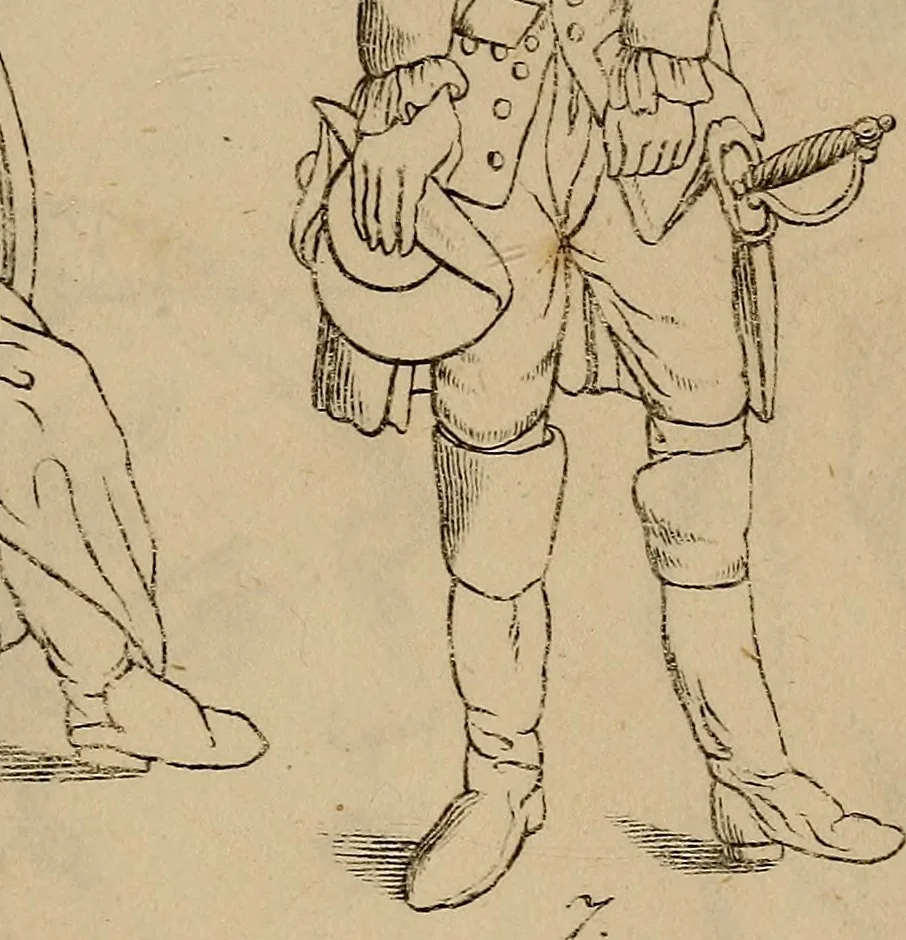 An illustration from Physiognomik. Zur Beförderung der Menschenkenntniss und Menschenliebe, 1829, leaf 214