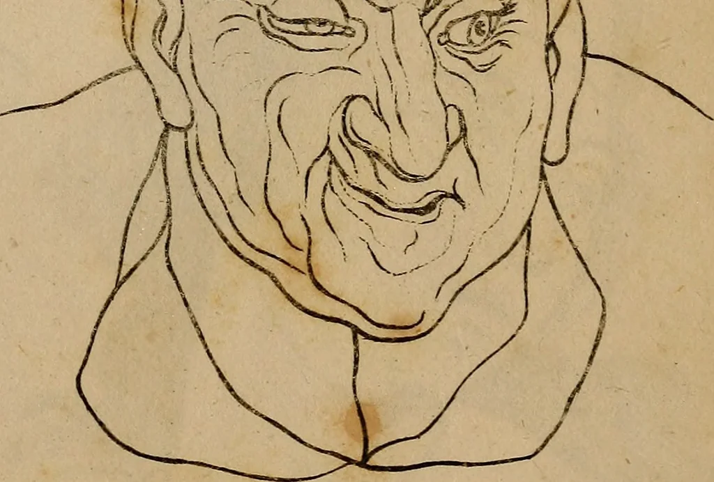 An illustration from Physiognomik. Zur Beförderung der Menschenkenntniss und Menschenliebe, 1829, leaf 214