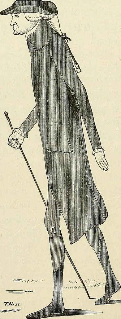 An illustration from Physiognomy illustrated; or, nature's revelations of character. A description of the mental, moral, and volitive dispositions of mankind, as manifested in the human form and countenance, 1887, leaf 105