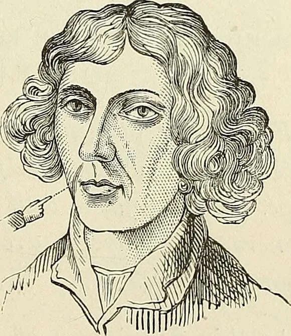 An illustration from Physiognomy illustrated; or, nature's revelations of character. A description of the mental, moral, and volitive dispositions of mankind, as manifested in the human form and countenance, 1887, leaf 156