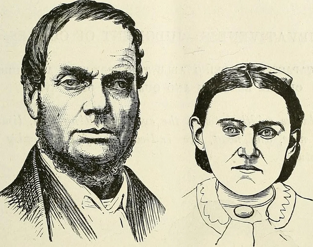 An illustration from Physiognomy illustrated; or, nature's revelations of character. A description of the mental, moral, and volitive dispositions of mankind, as manifested in the human form and countenance, 1887, leaf 184