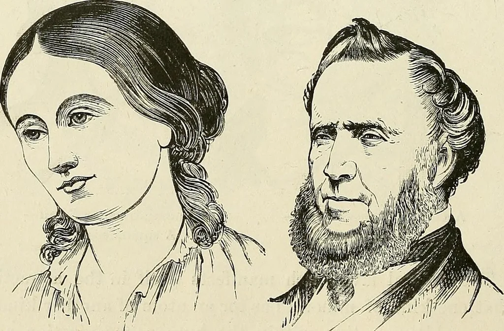 An illustration from Physiognomy illustrated; or, nature's revelations of character. A description of the mental, moral, and volitive dispositions of mankind, as manifested in the human form and countenance, 1887, leaf 187