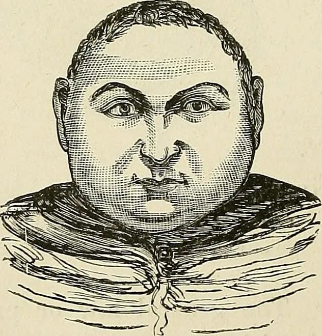 An illustration from Physiognomy illustrated; or, nature's revelations of character. A description of the mental, moral, and volitive dispositions of mankind, as manifested in the human form and countenance, 1887, leaf 195