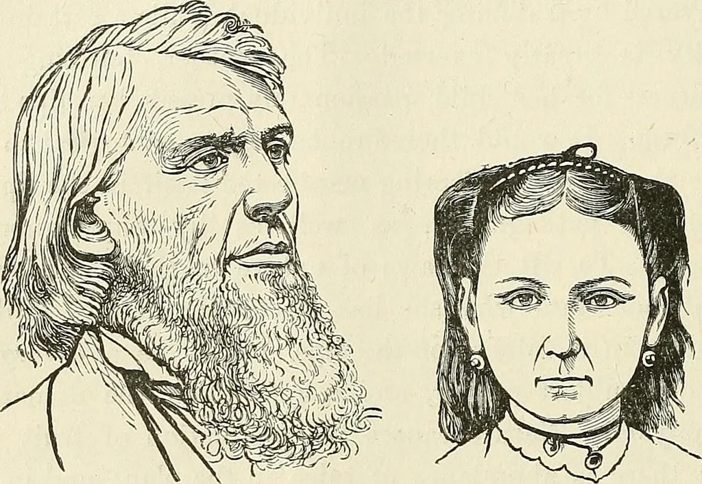 An illustration from Physiognomy illustrated; or, nature's revelations of character. A description of the mental, moral, and volitive dispositions of mankind, as manifested in the human form and countenance, 1887, leaf 199