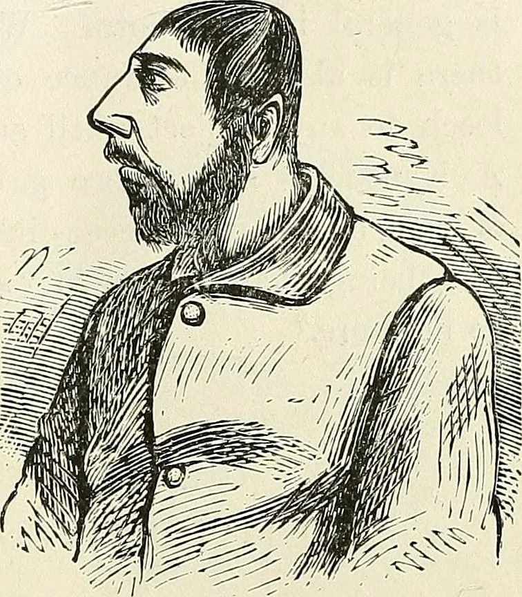 An illustration from Physiognomy illustrated; or, nature's revelations of character. A description of the mental, moral, and volitive dispositions of mankind, as manifested in the human form and countenance, 1887, leaf 222