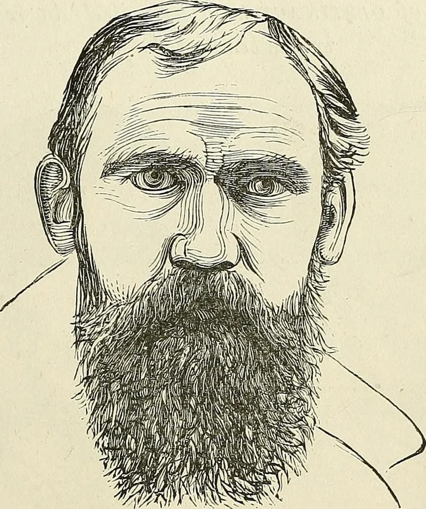 An illustration from Physiognomy illustrated; or, nature's revelations of character. A description of the mental, moral, and volitive dispositions of mankind, as manifested in the human form and countenance, 1887, leaf 232