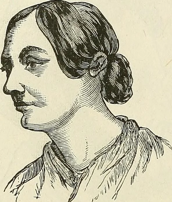 An illustration from Physiognomy illustrated; or, nature's revelations of character. A description of the mental, moral, and volitive dispositions of mankind, as manifested in the human form and countenance, 1887, leaf 267