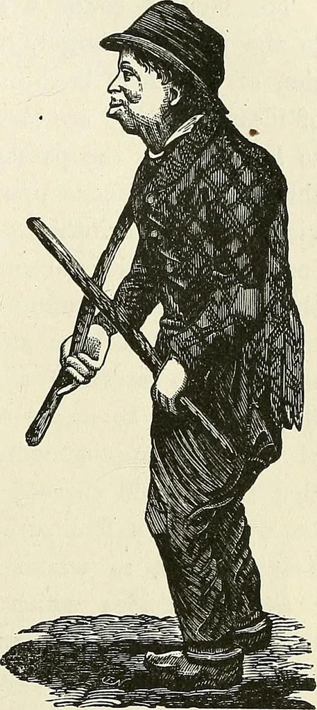 An illustration from Physiognomy illustrated; or, nature's revelations of character. A description of the mental, moral, and volitive dispositions of mankind, as manifested in the human form and countenance, 1887, leaf 378