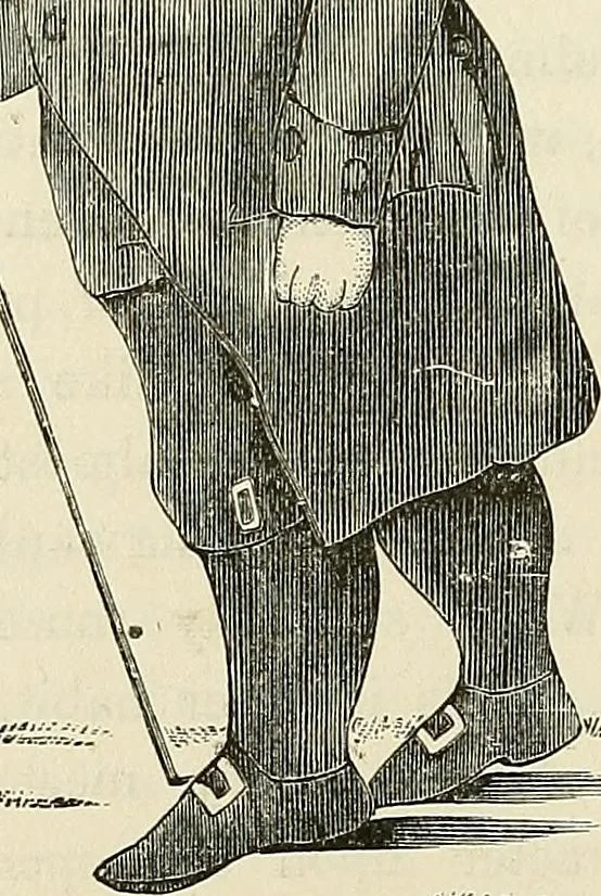 An illustration from Physiognomy illustrated; or, nature's revelations of character. A description of the mental, moral, and volitive dispositions of mankind, as manifested in the human form and countenance, 1887, leaf 413